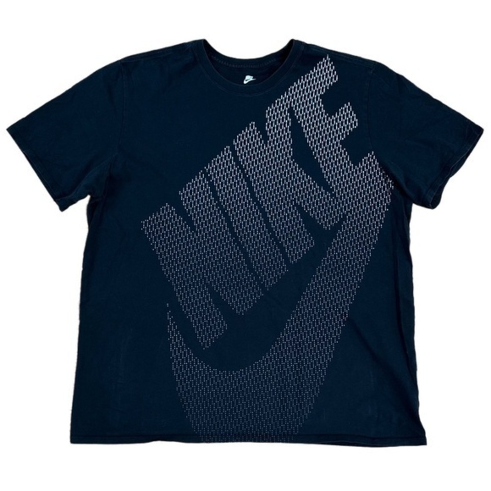 Nike Sportswear Graphic Tee Short Sleeve Logo Navy Mens XXL